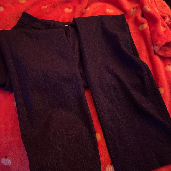 Express Editor Mid Rise Boot in Heather Blue - Picture 8 of 11